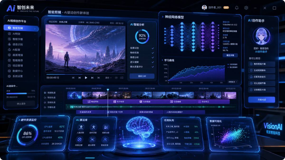 mgsp蘑菇视频AI视频创作工具